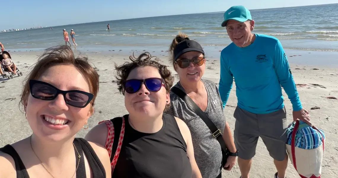 I moved in with my partner’s family to be closer to work. Our arrangement has worked out well, even though my job didn’t.