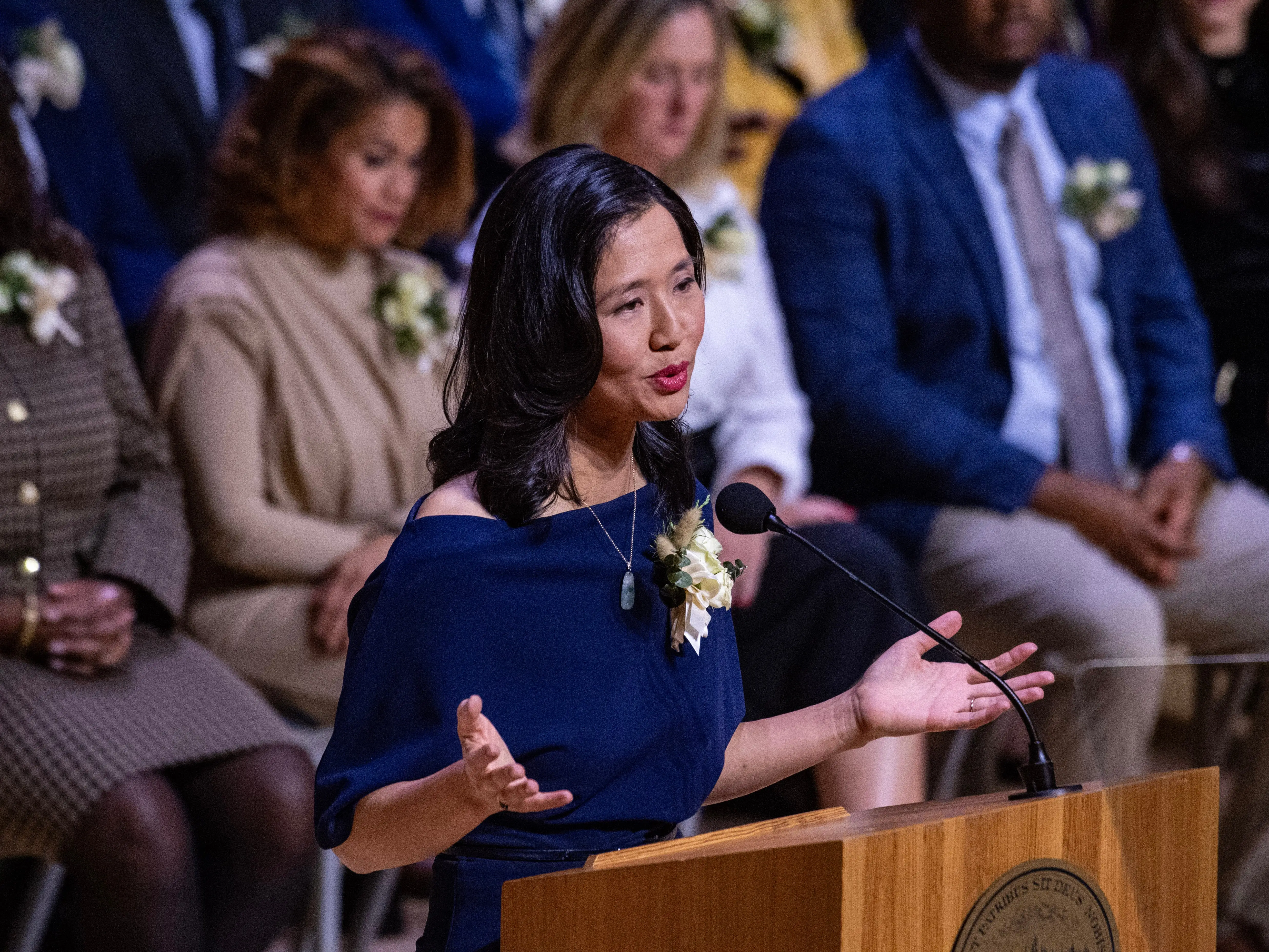 Boston Mayor Michelle Wu
