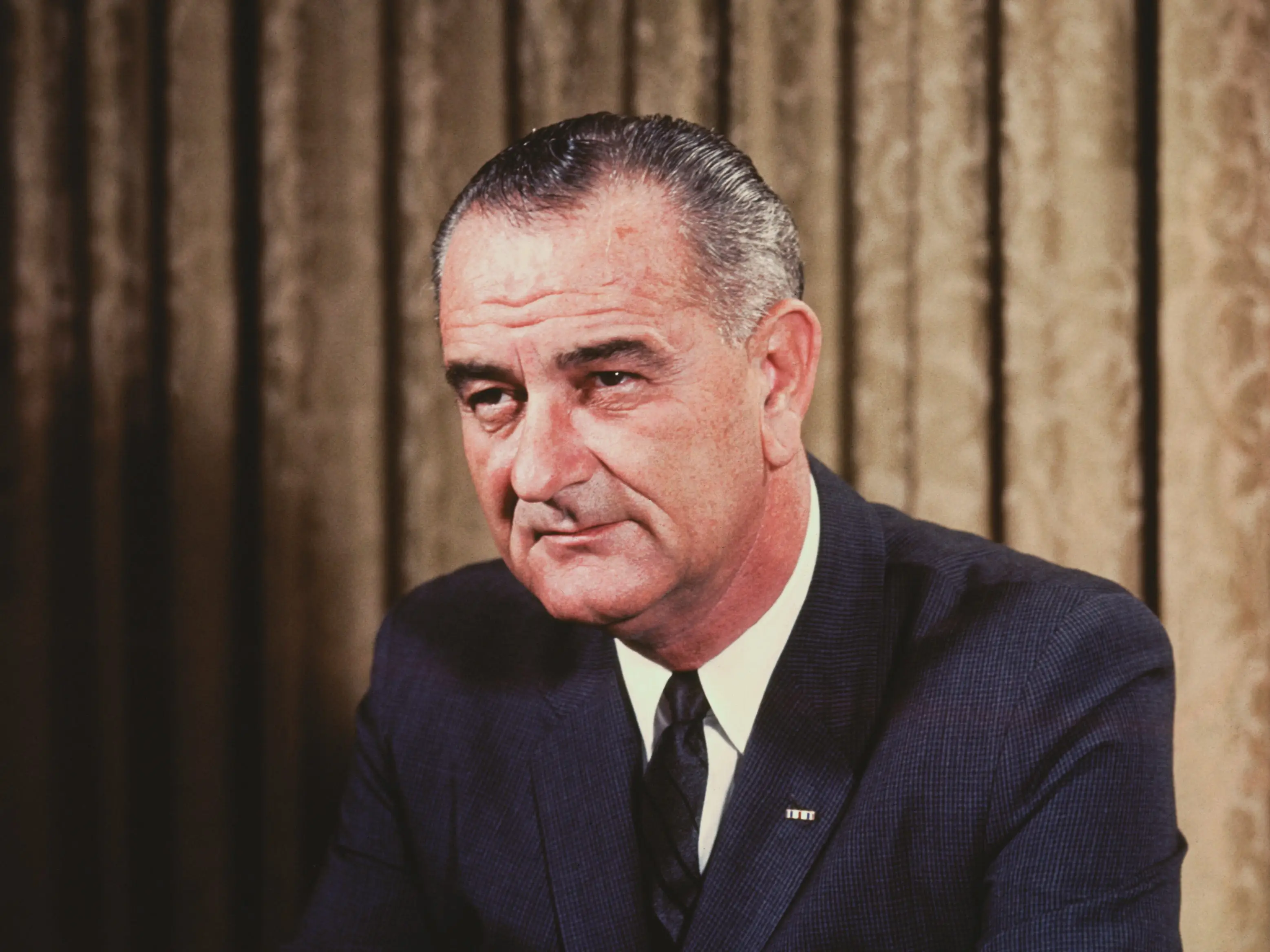President Lyndon B. Johnson.