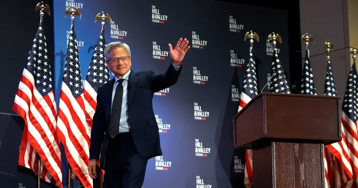 Nvidia CEO says the idea of decoupling from China is ‘naive’ and ‘not based on any common sense’