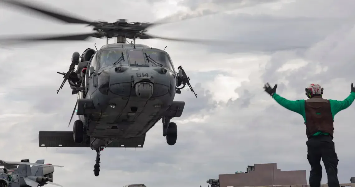 US forces launched from the Navy’s most advanced aircraft carrier to seize another blockade-breaking oil tanker