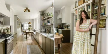 A woman and her father spent $80,000 turning a Texas house listed as a teardown into a cozy cottage. Take a look inside.