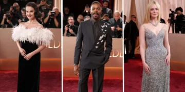 The best-dressed celebrities at the 2026 Golden Globes