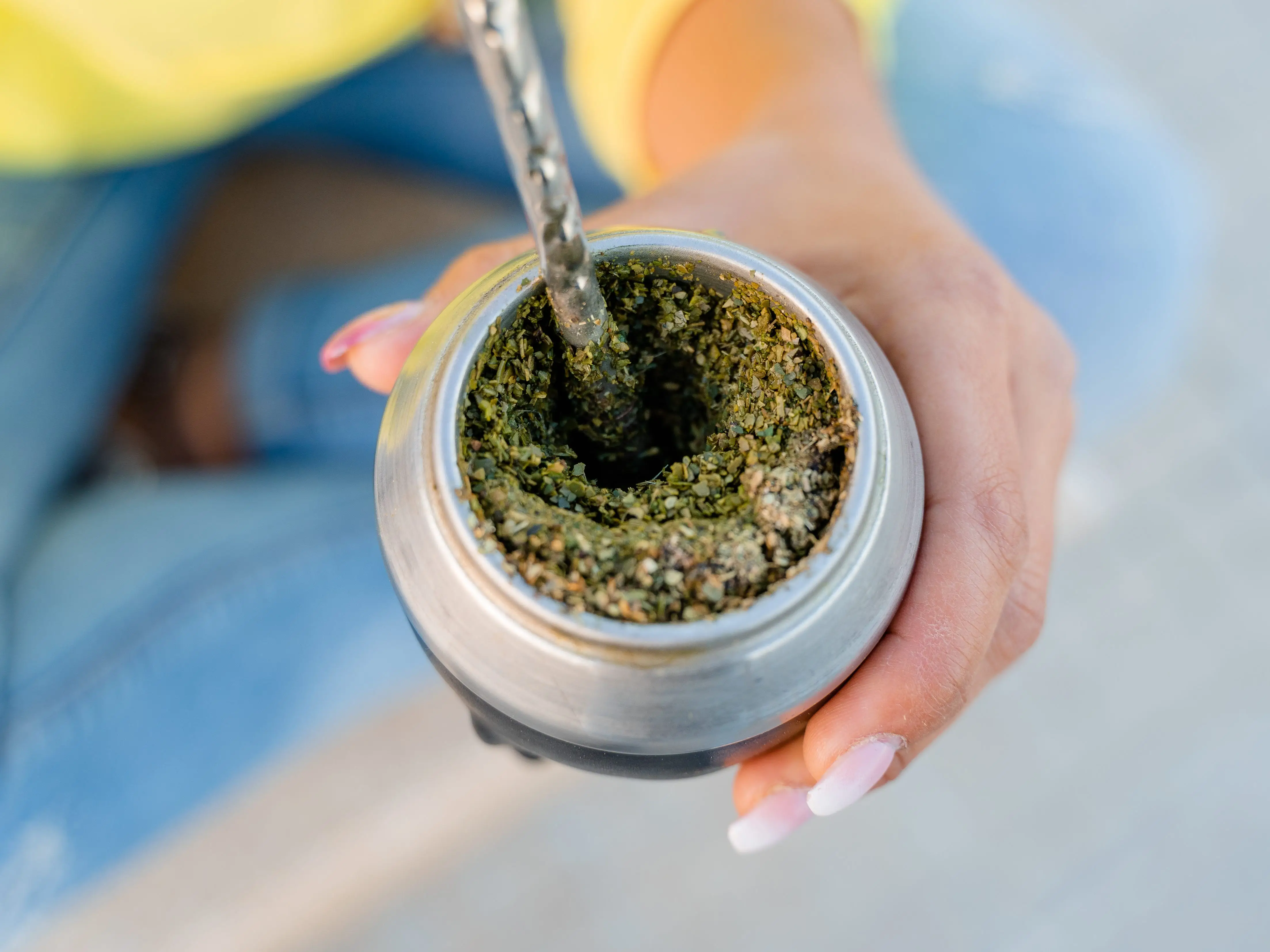 Yerba mate tea