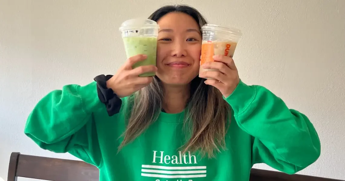 I compared protein drinks from Starbucks and Dunkin’. The winning latte was so good that I couldn’t tell it had protein in it.