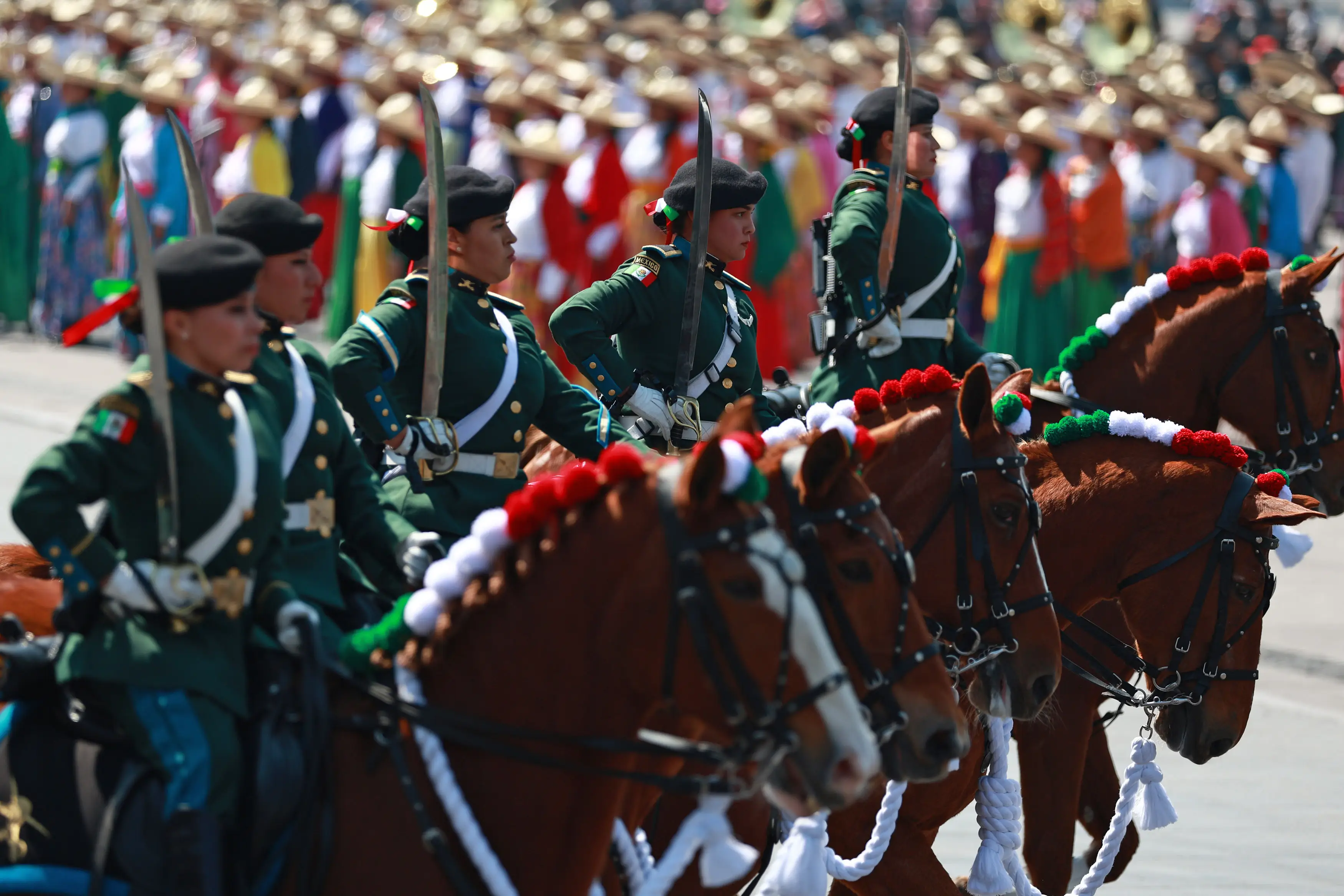 Members of the Mexican Army