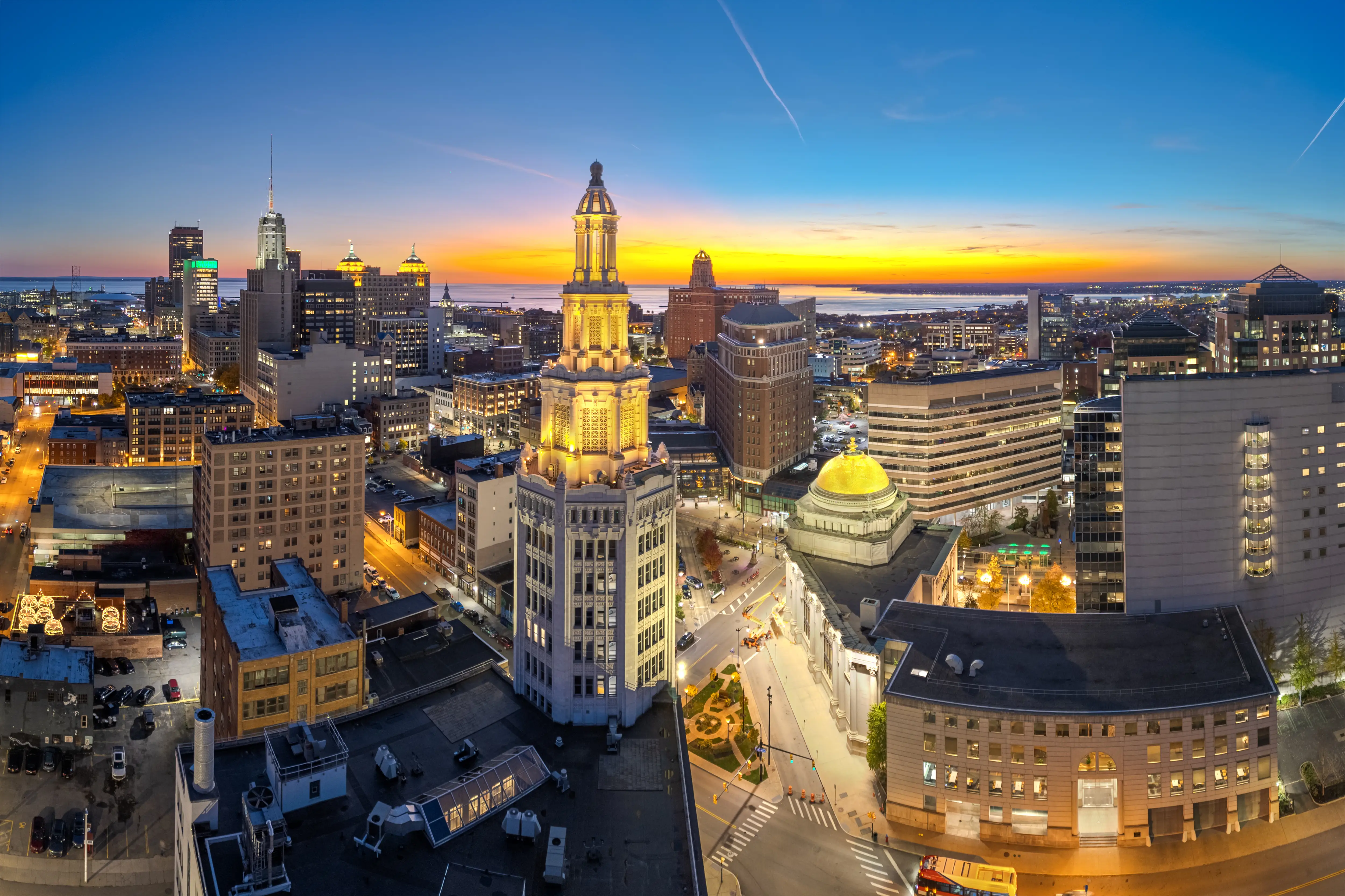 Downtown Buffalo, New York.