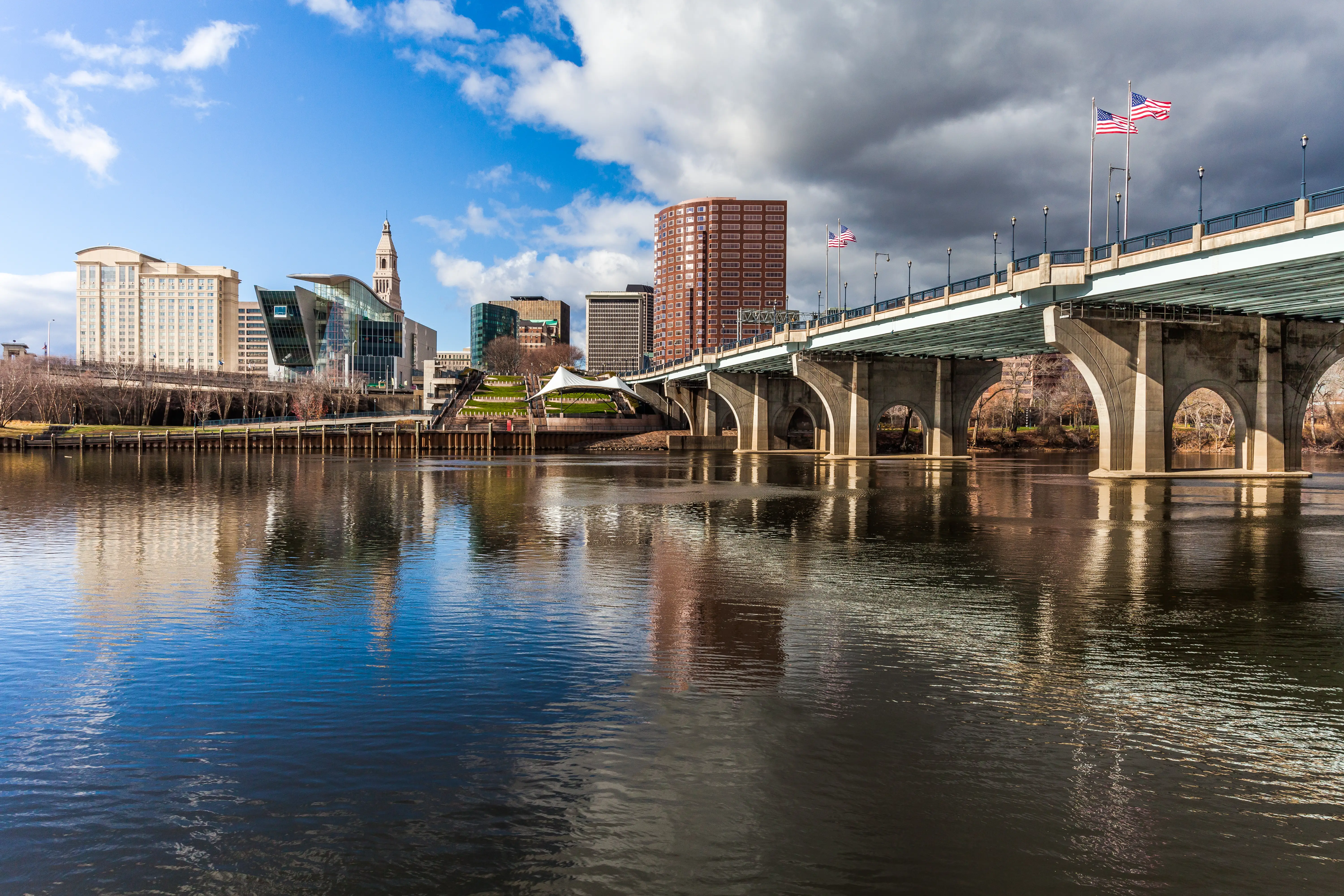 Hartford, Connecticut, skyline.