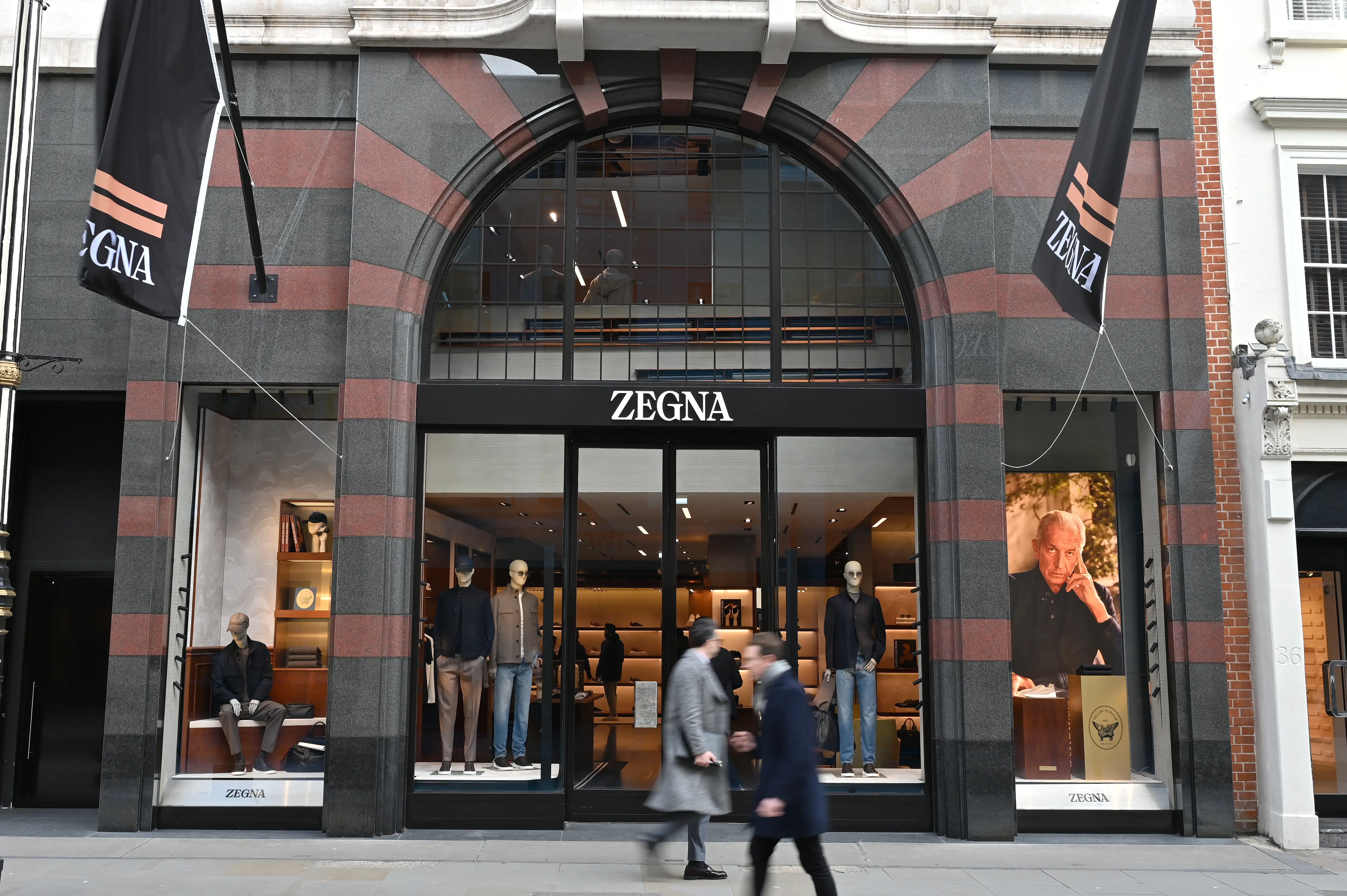 Zegna store.