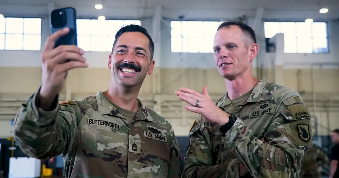 2 military influencers say they never planned to have an online following, but standard recruiting efforts weren’t working