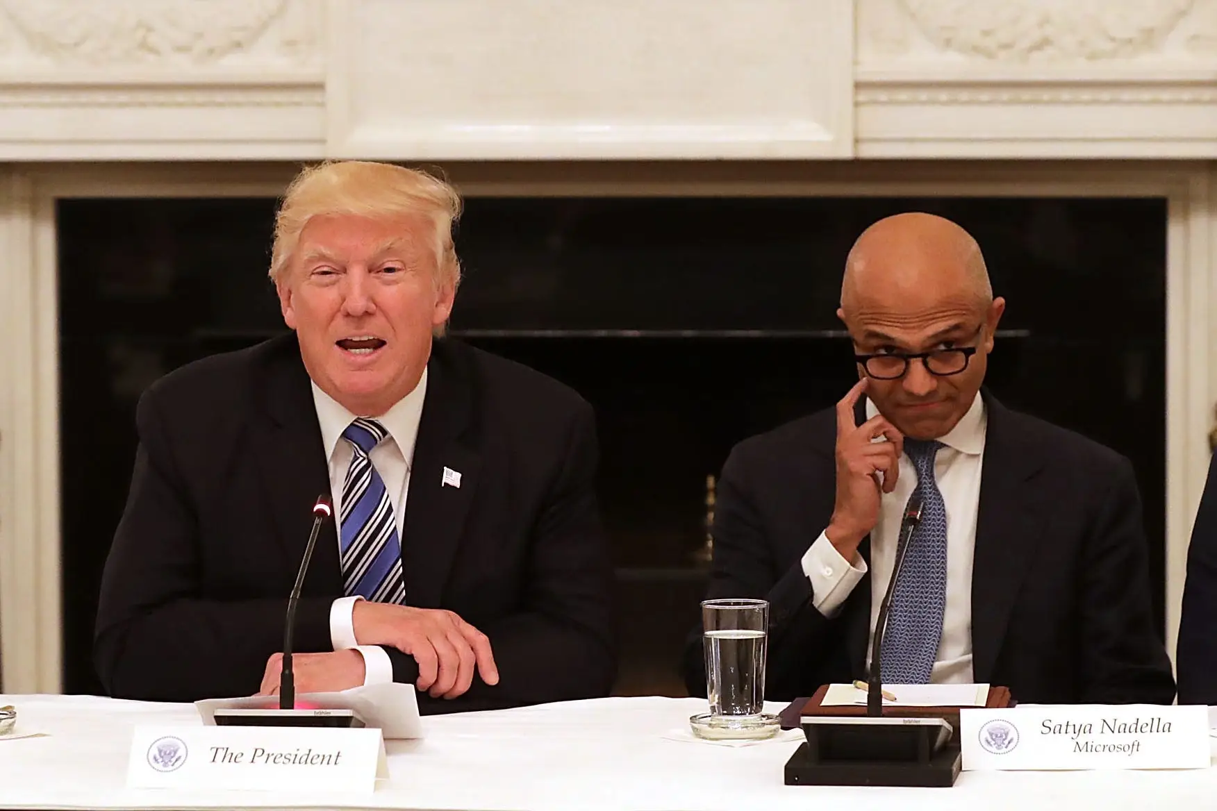 trump and tech leaders