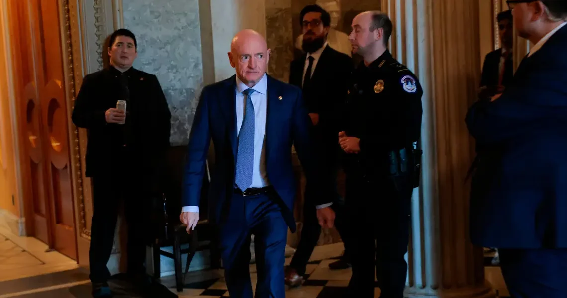 Sen. Mark Kelly is suing the Pentagon. Legal experts say veterans’ rights are at stake.