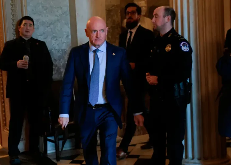 Sen. Mark Kelly is suing the Pentagon. Legal experts say veterans’ rights are at stake.