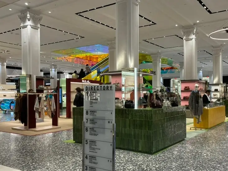 Saks main floor