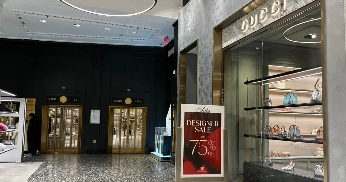 I went to Saks Fifth Avenue to see why the iconic department store was struggling. Hours later, it filed for bankruptcy.