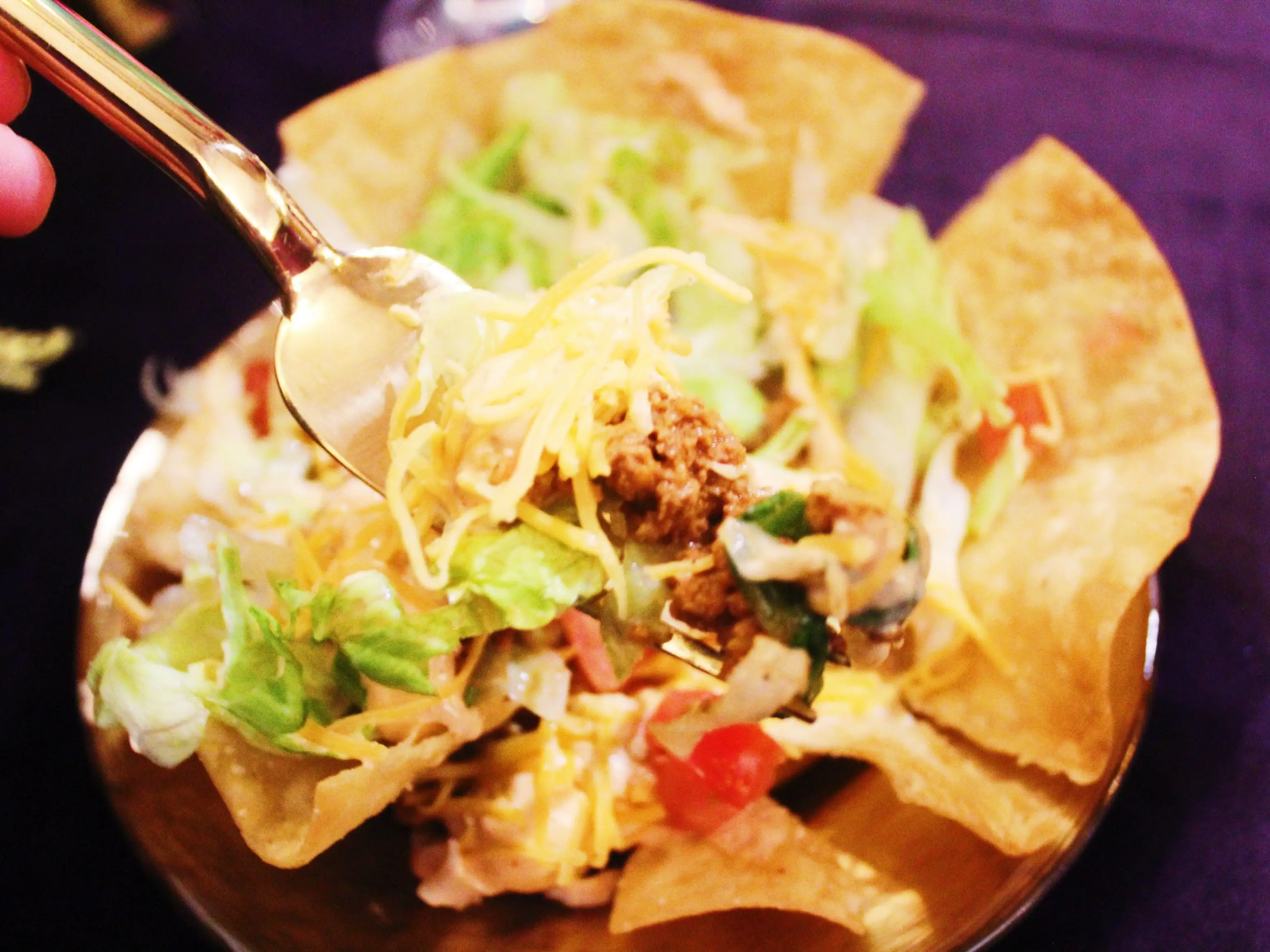 taco bell mini taco salad