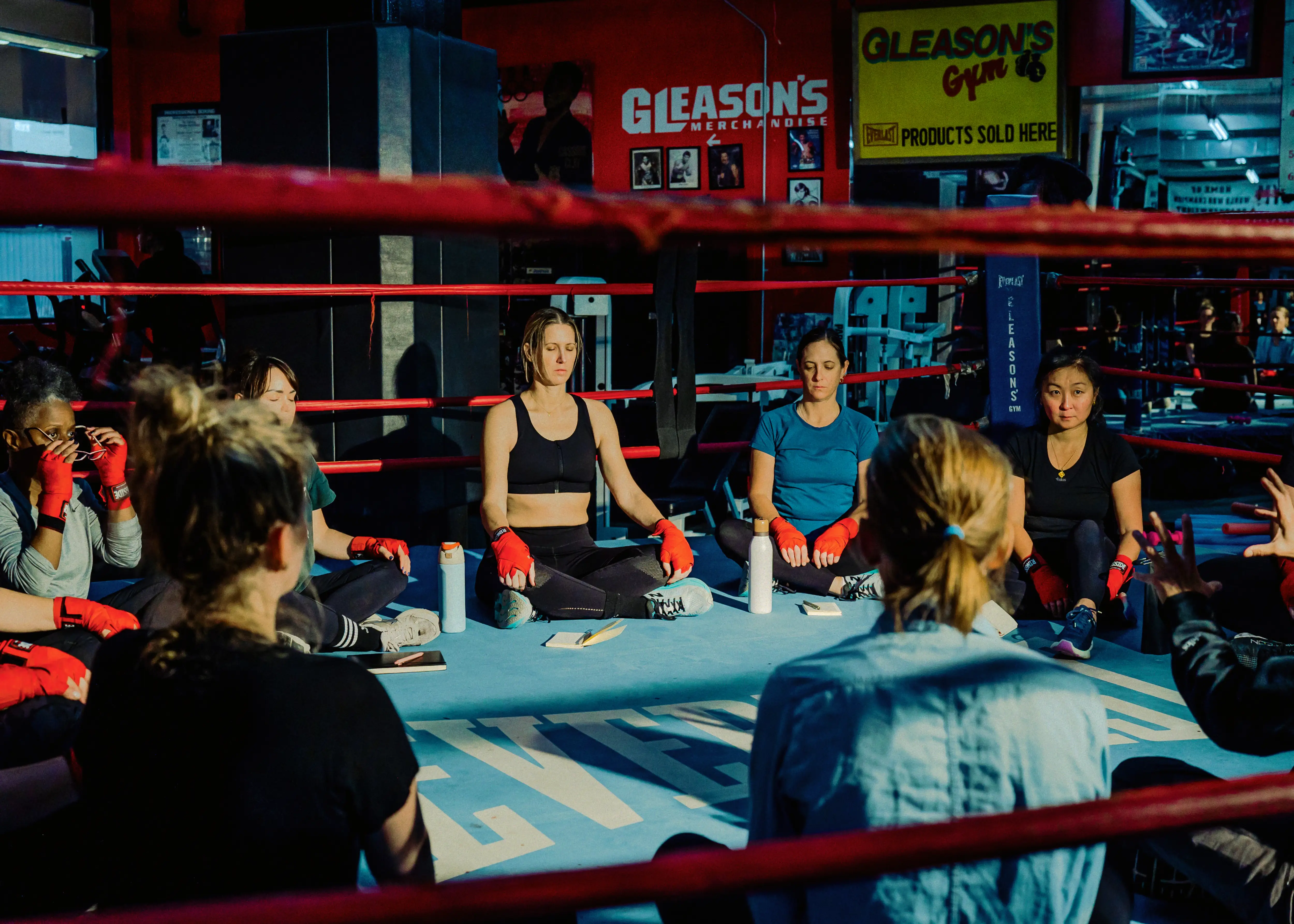 A boxing retreat at Gleason's Gym