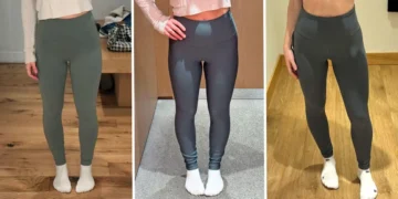 I tried on leggings at Lululemon, Alo, and Athleta. My favorite pair made me feel comfortable and confident.