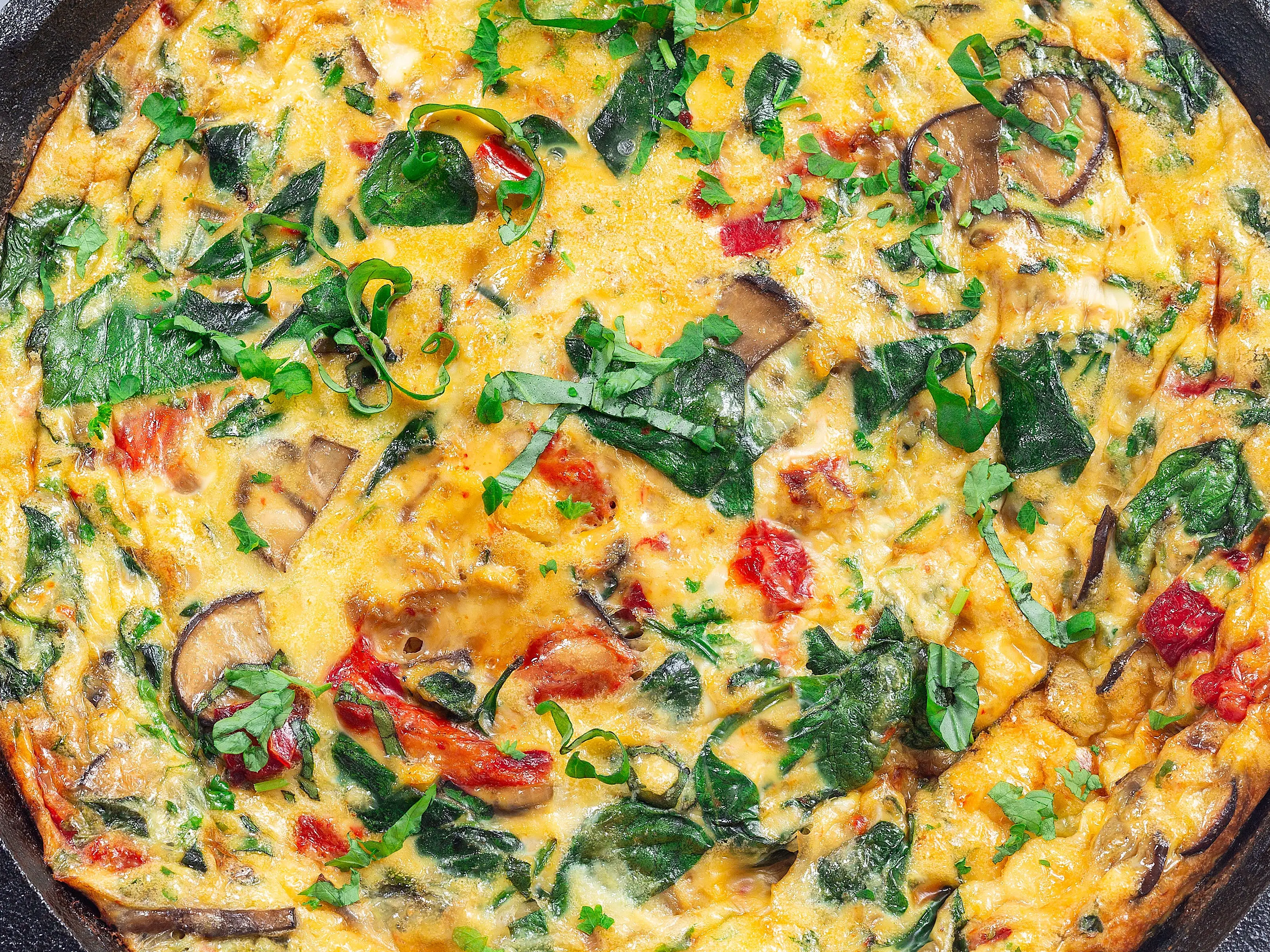 Vegetable omelet