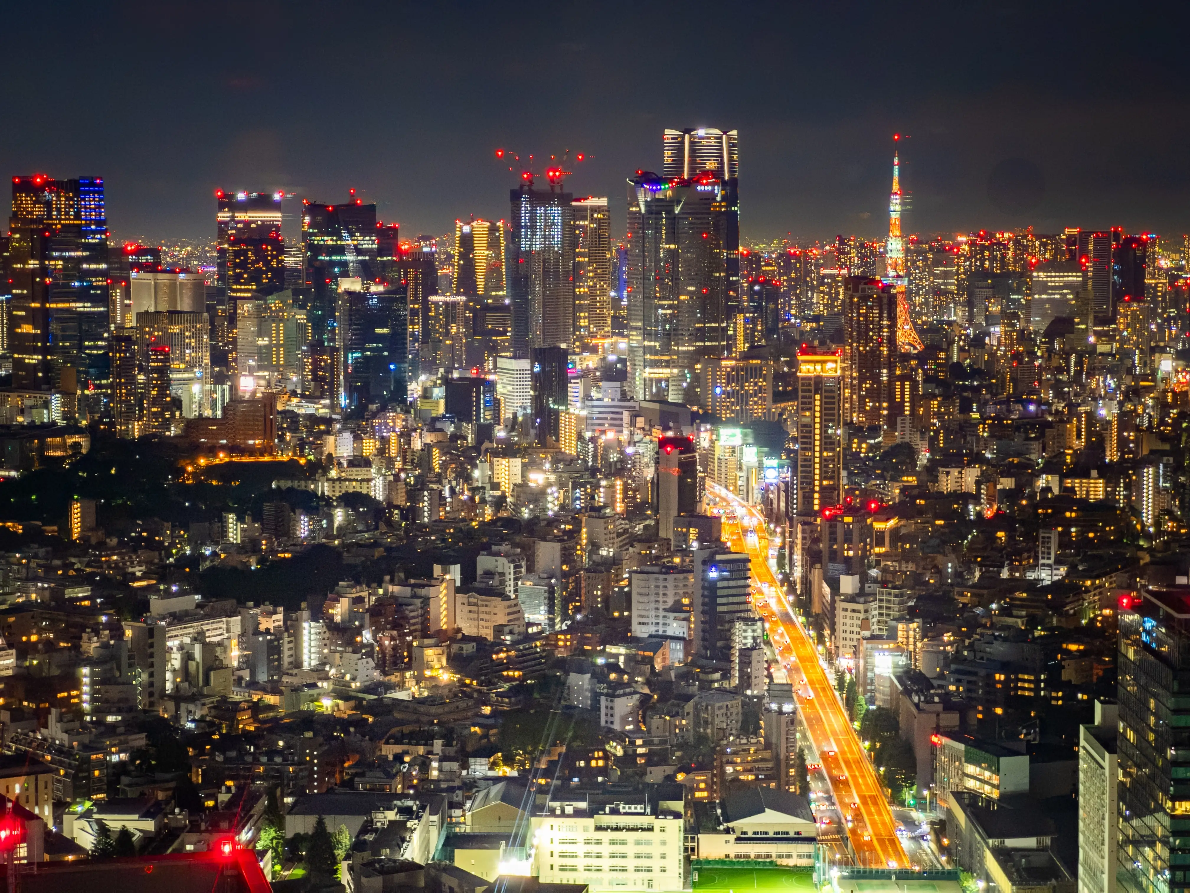 Tokyo skyline