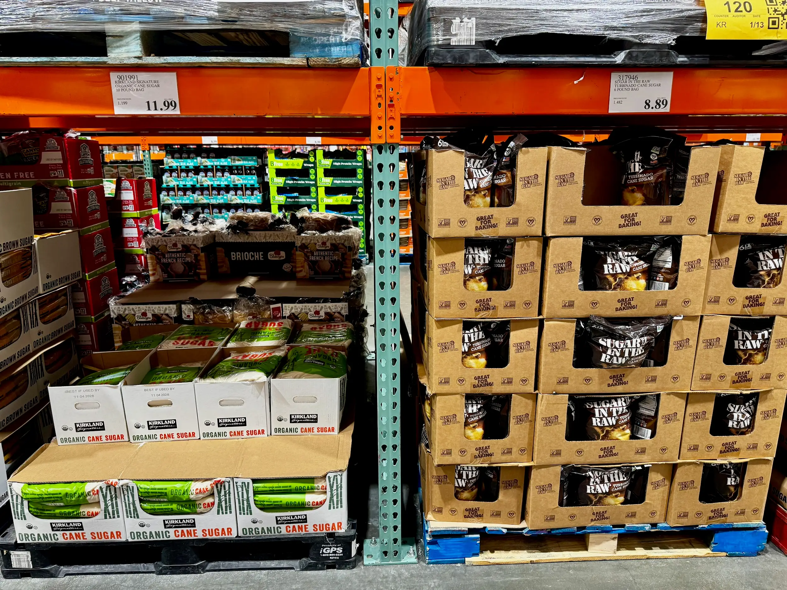 Sugar for sale at Costco