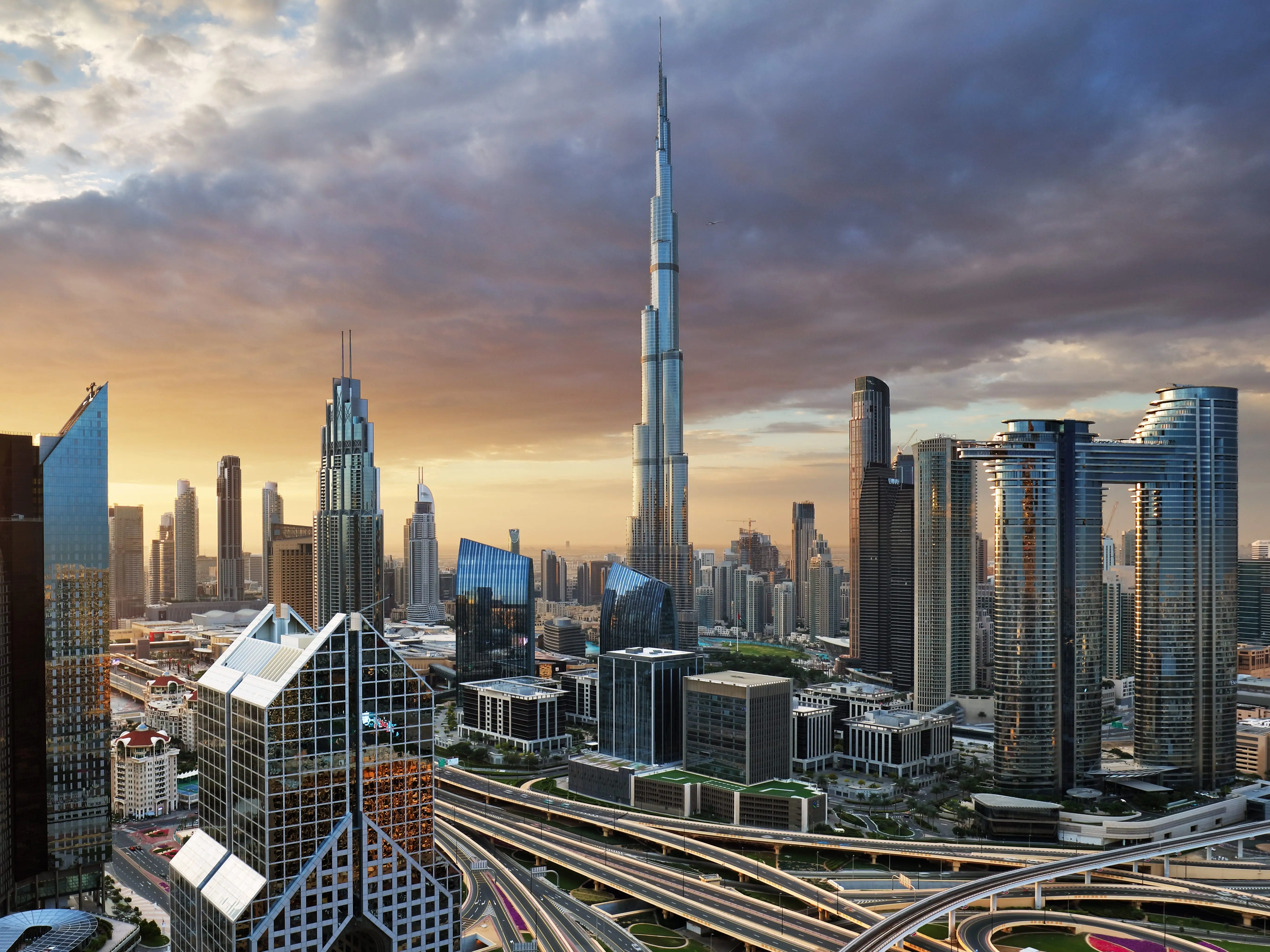 Dubai, United Arab Emirates, skyline.