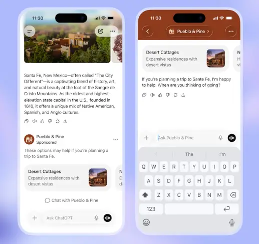 screenshjot of chatgpt