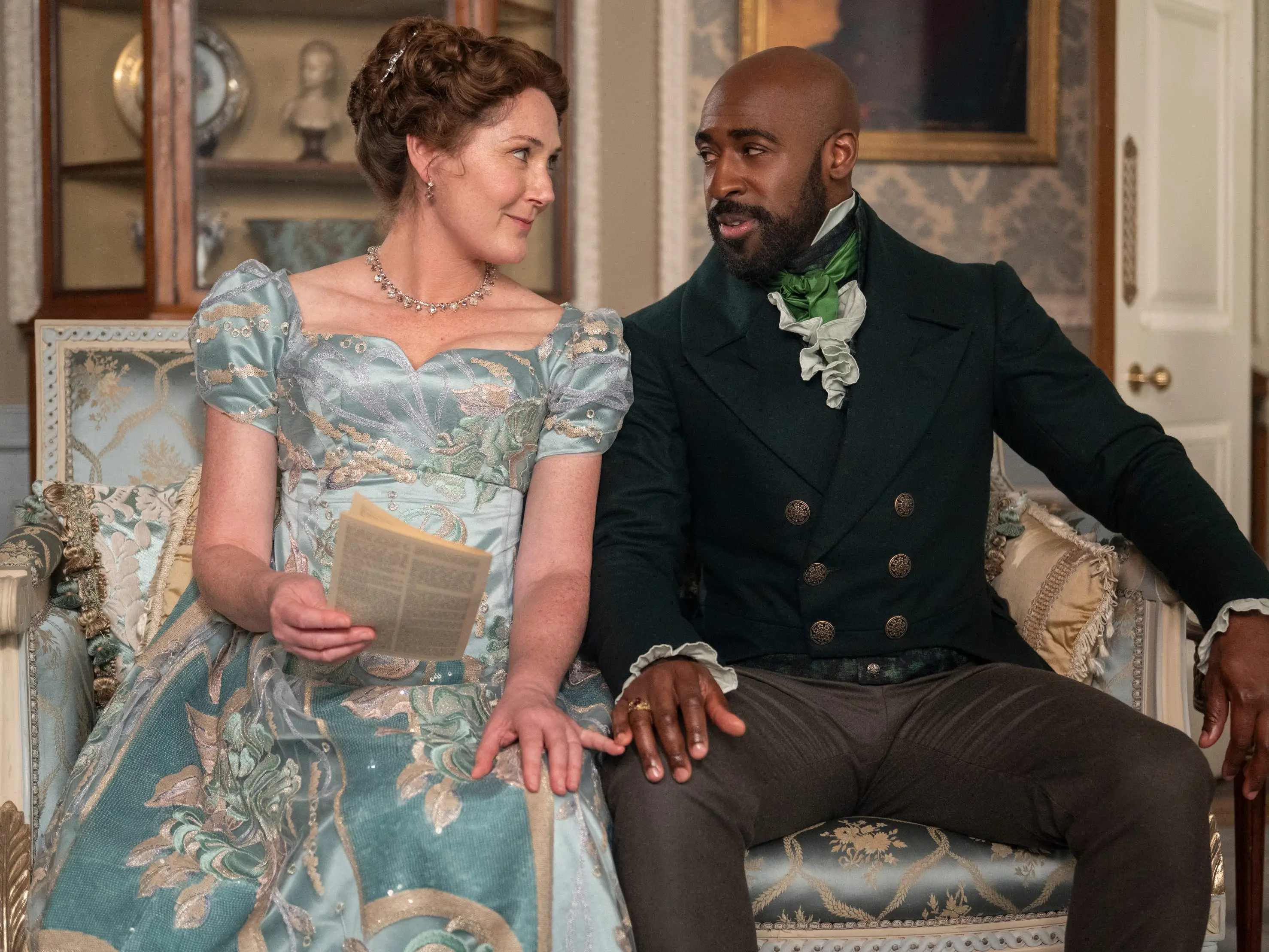 Ruth Gemmell, Daniel Francis in bridgerton