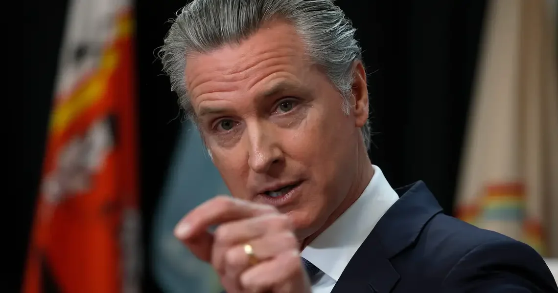 Gavin Newsom is heading to Davos with plans to call out Trump