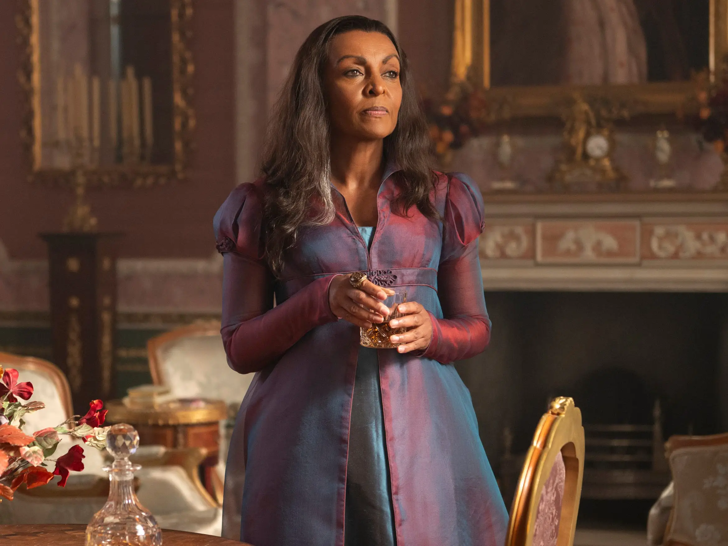 Adjoa Andoh as Lady Danbury in episode 402 of Bridgerton