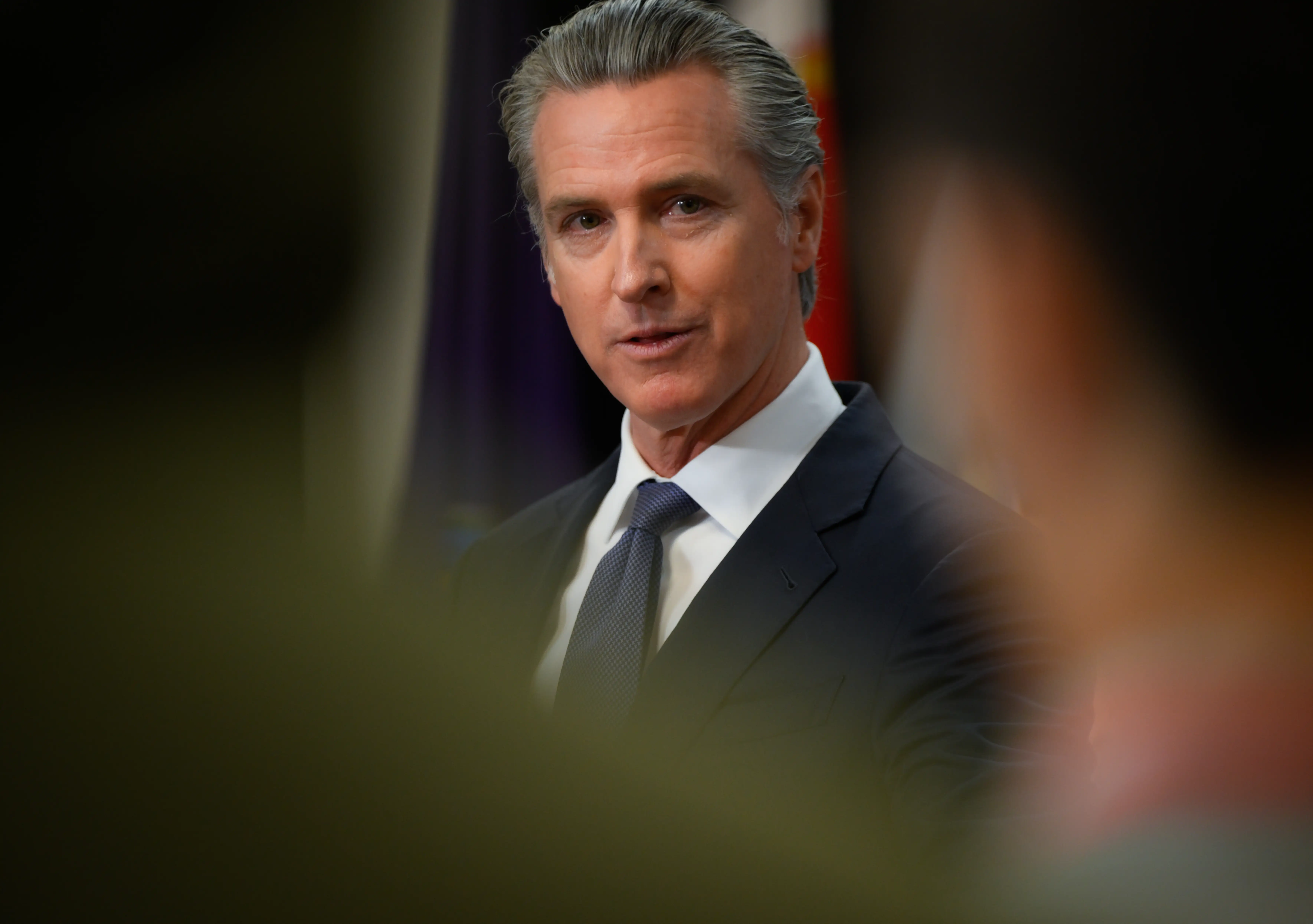 California Governor Newsom is returning to Davos