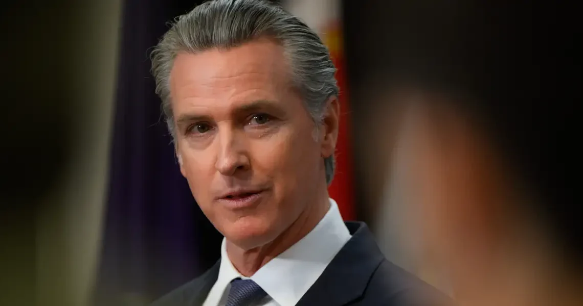 Gavin Newsom used to be a Davos regular. What’s behind his surprising return this week?