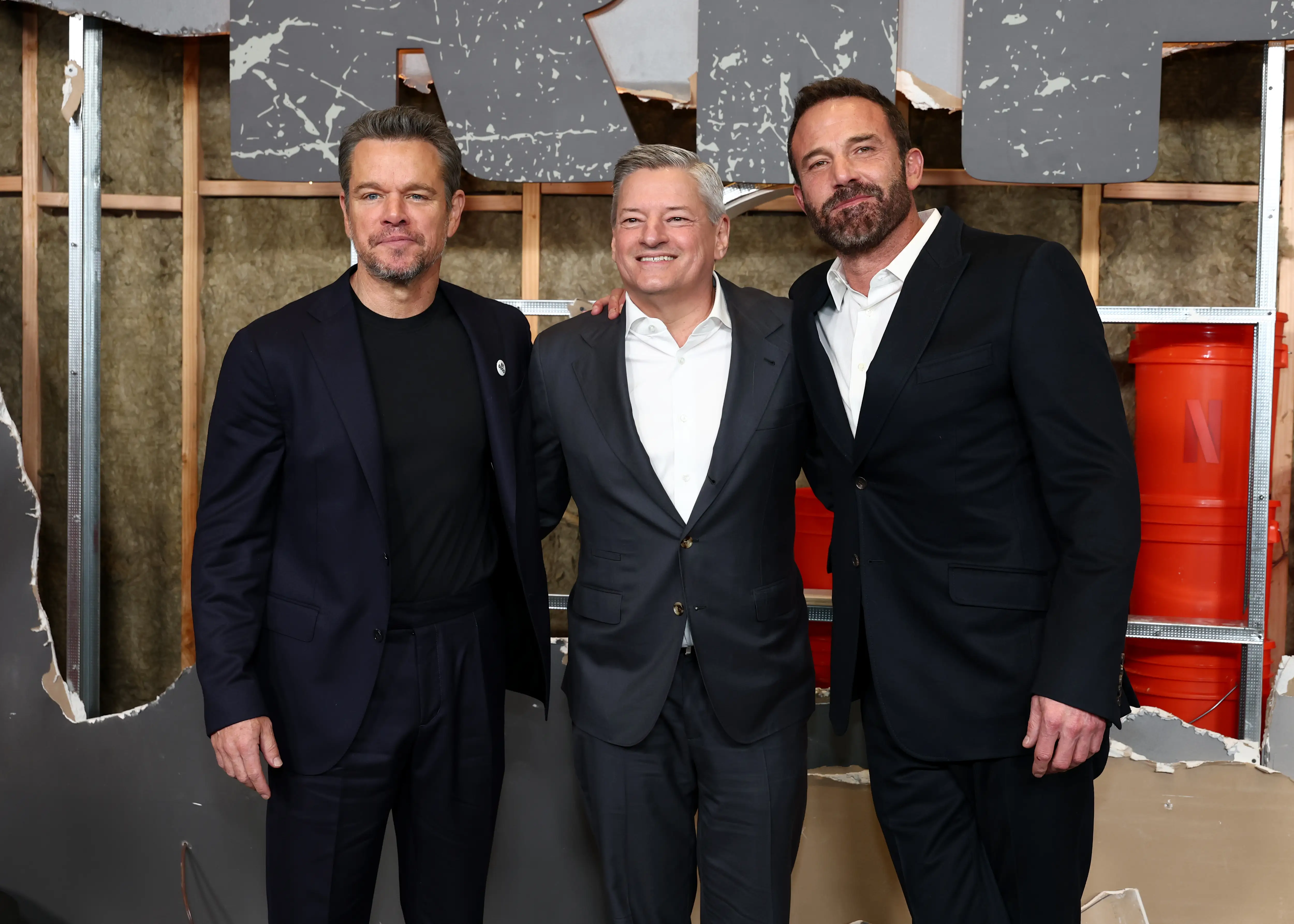 Matt Damon, Ben Affleck, Ted Sarandos