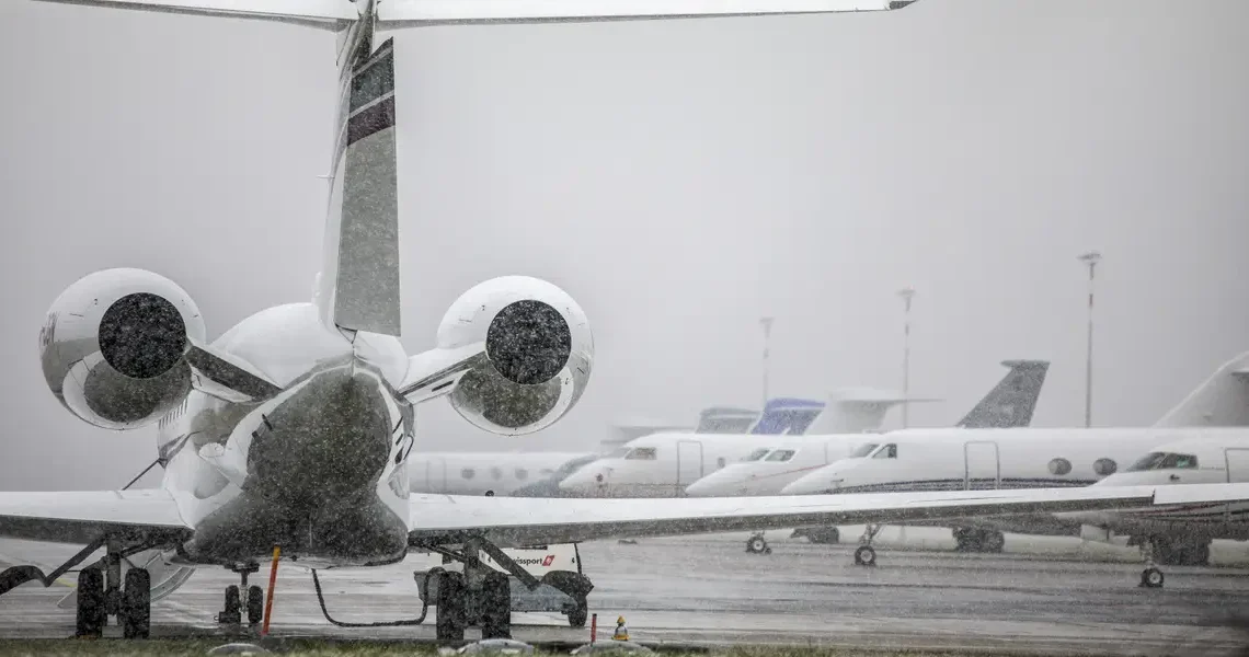 The world’s rich and powerful are descending on Davos &mdash; and many are coming by private jet