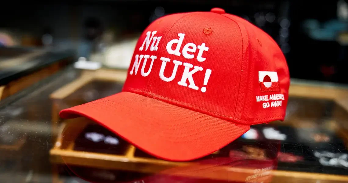 A Greenland group is selling ‘Make America Go Away’ hats for charity &mdash; and Americans are buying the most