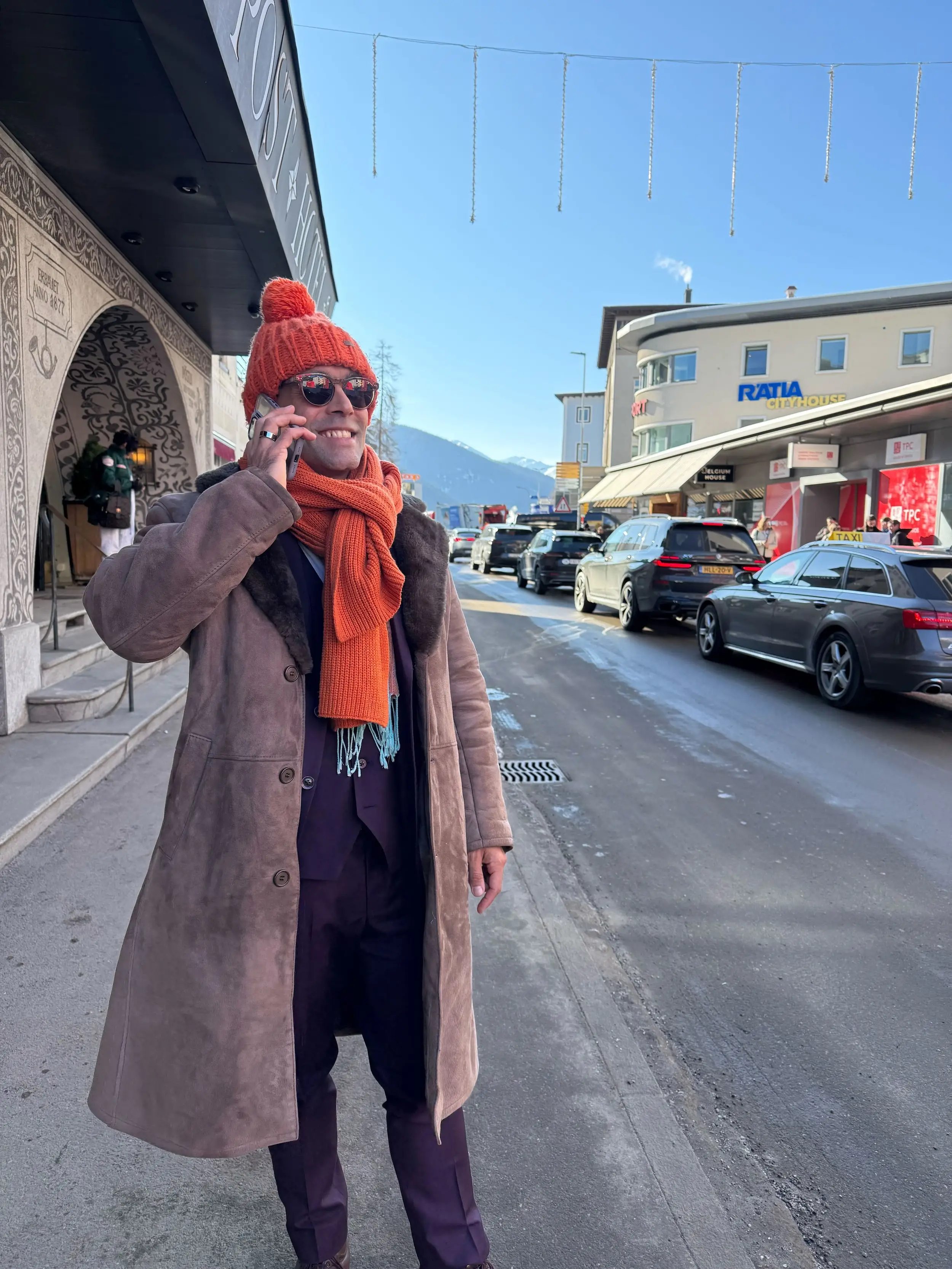 Jonathan Nowak Delgado at Davos