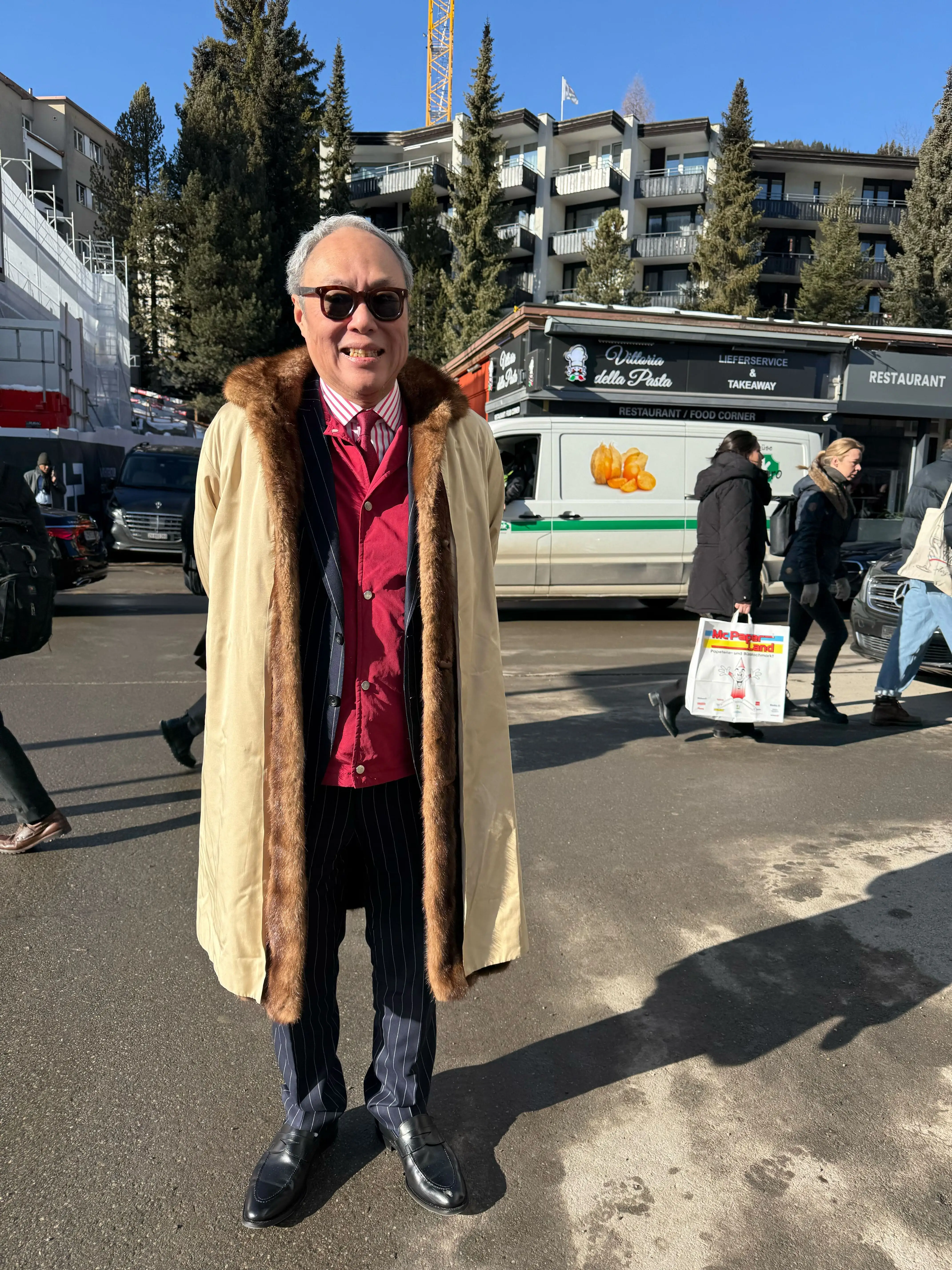 Wealth Manager, Andrew Gan at Davos