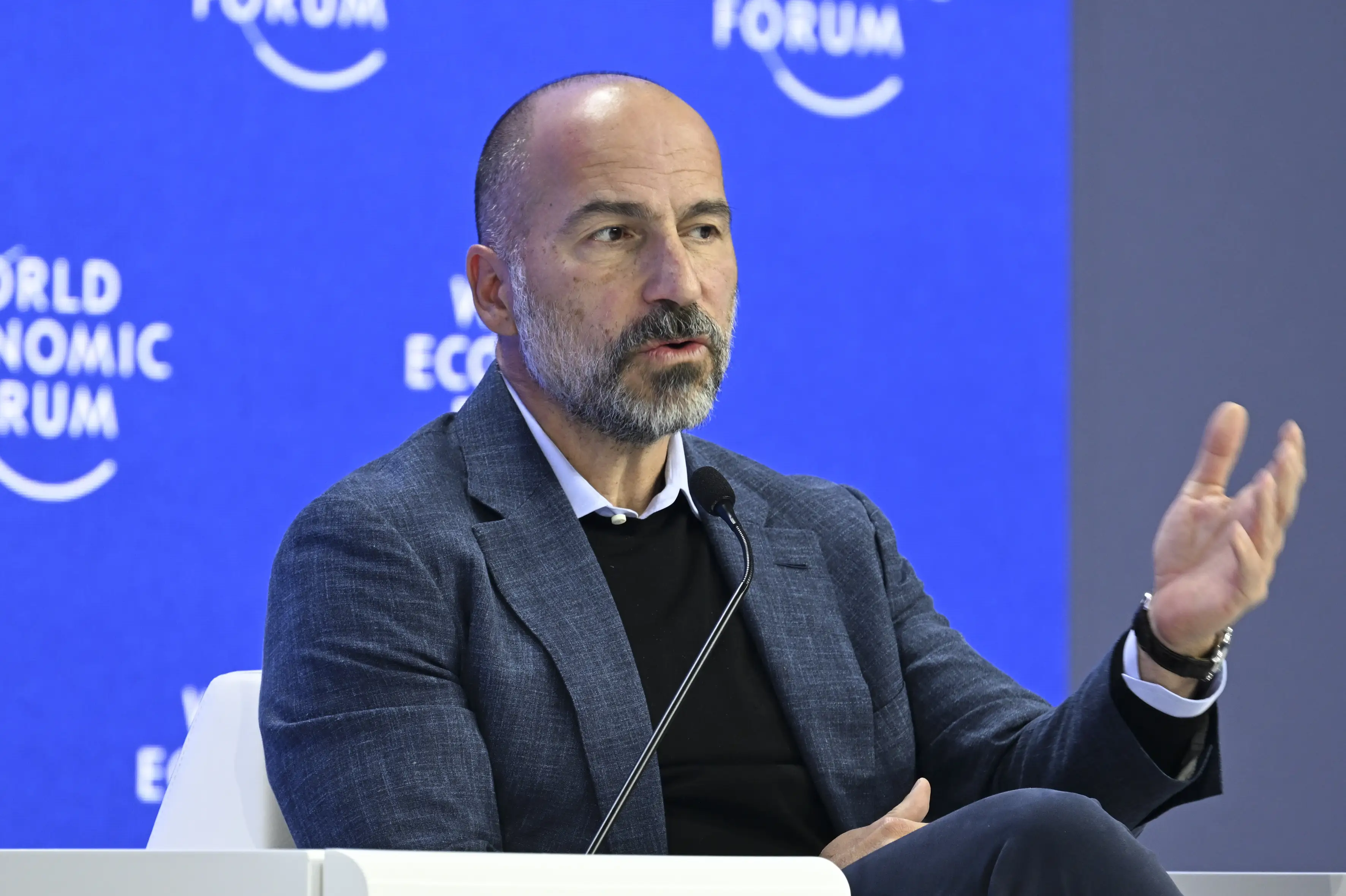 Uber CEO Dara Khosrowshahi World Economic Forum