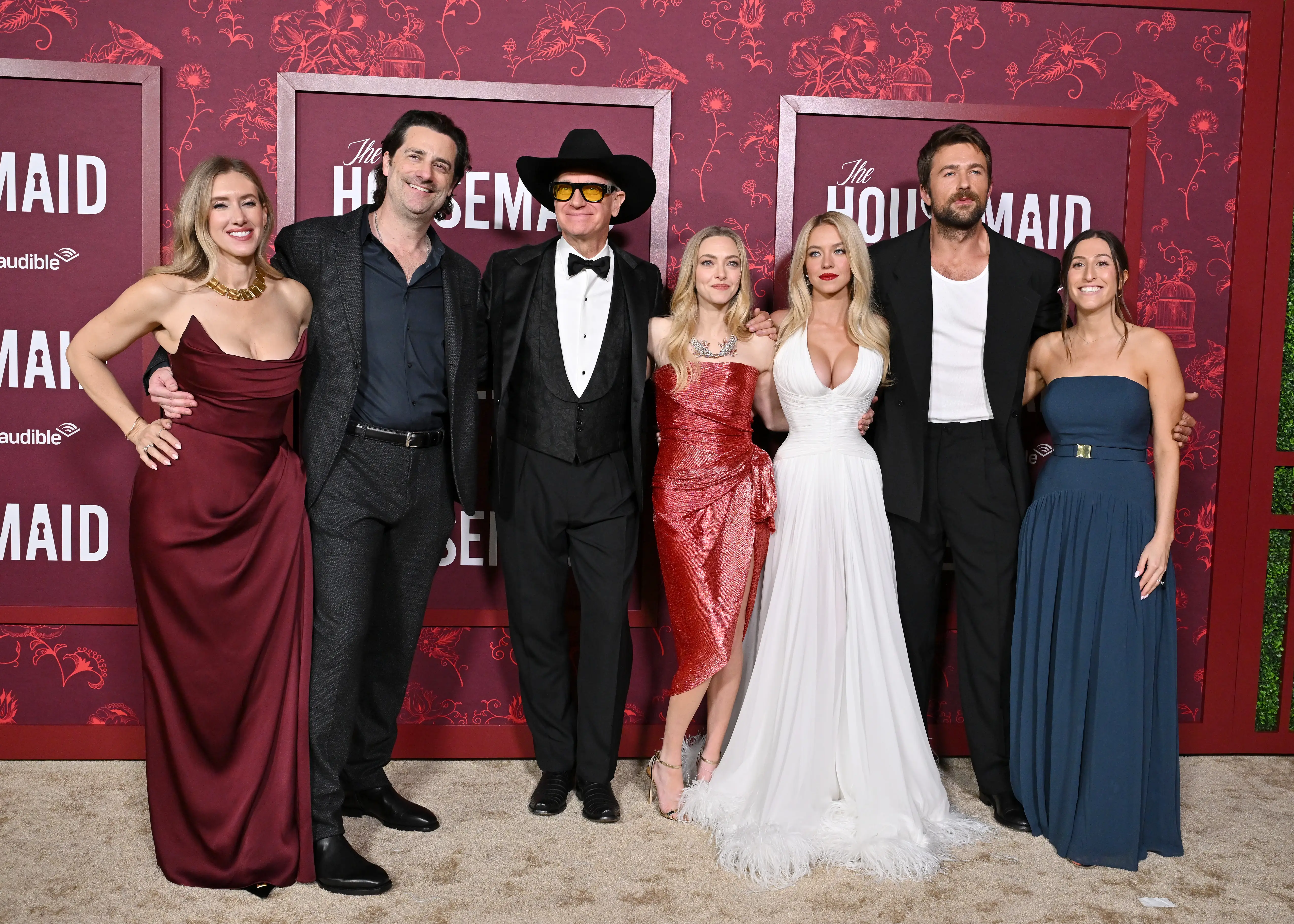 The Housemaid cast and producers