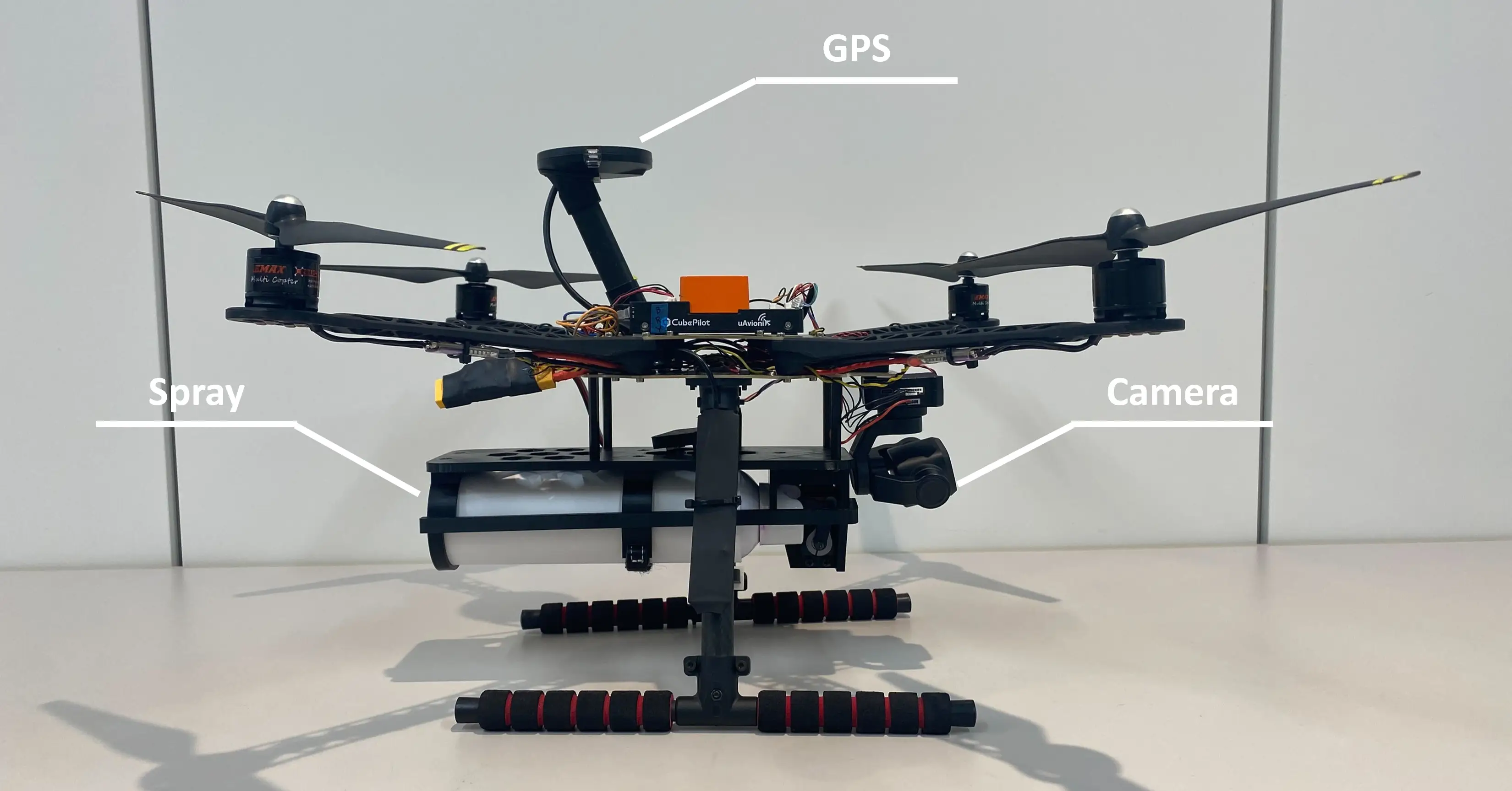 Terra Drone's bear-repellent-carrying drone.