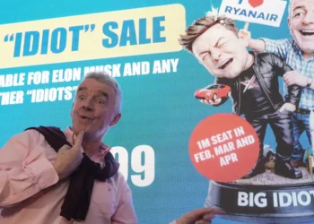 Ryanair just escalated its feud with Elon Musk to new heights