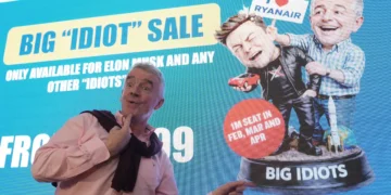 Ryanair just escalated its feud with Elon Musk to new heights