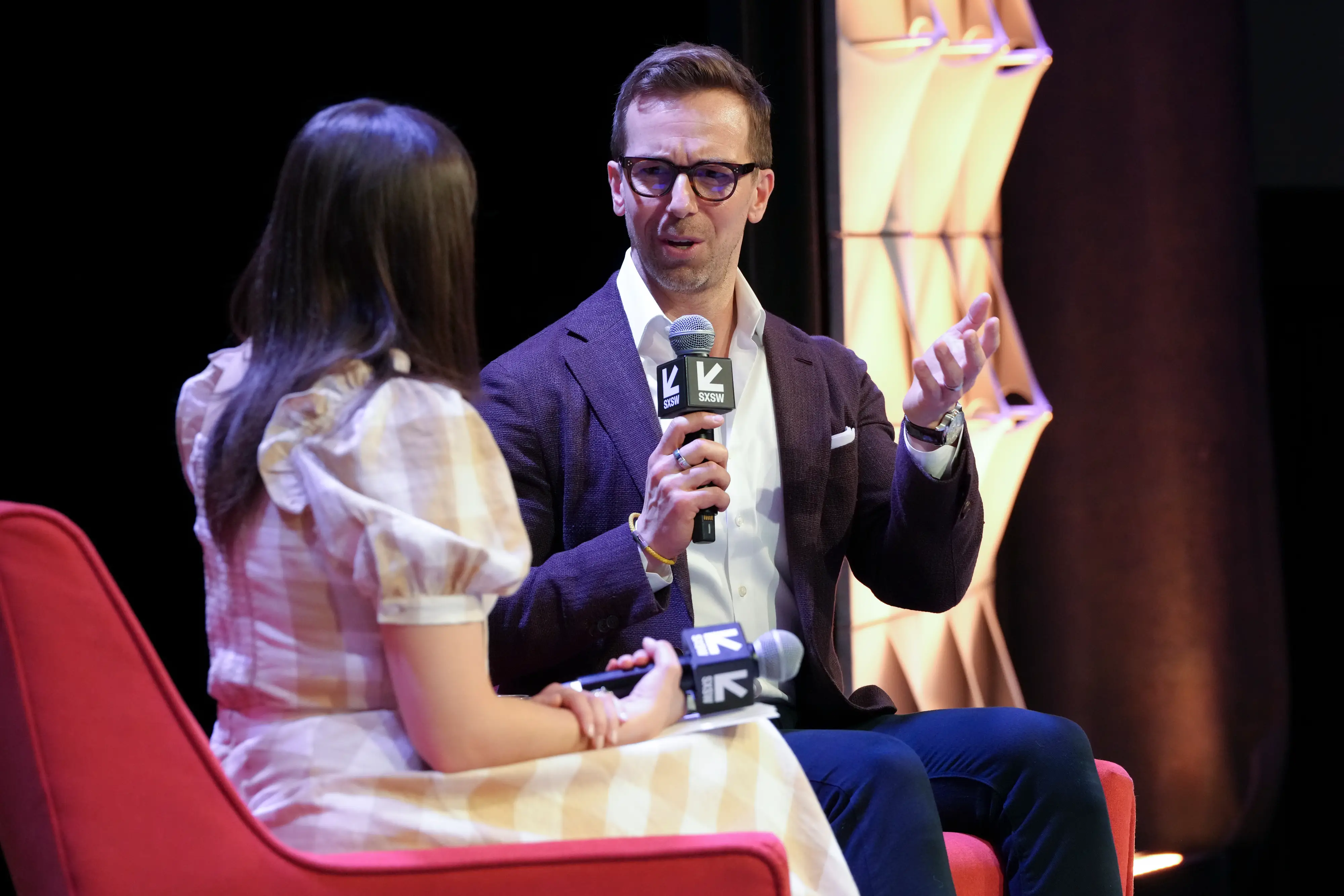 Bumble's former CPO Michael Affronti is pictured.