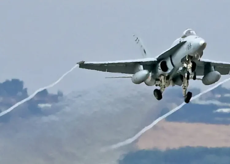 Why this NATO fighter wing says its American-made Hornets work well for front-line air patrols