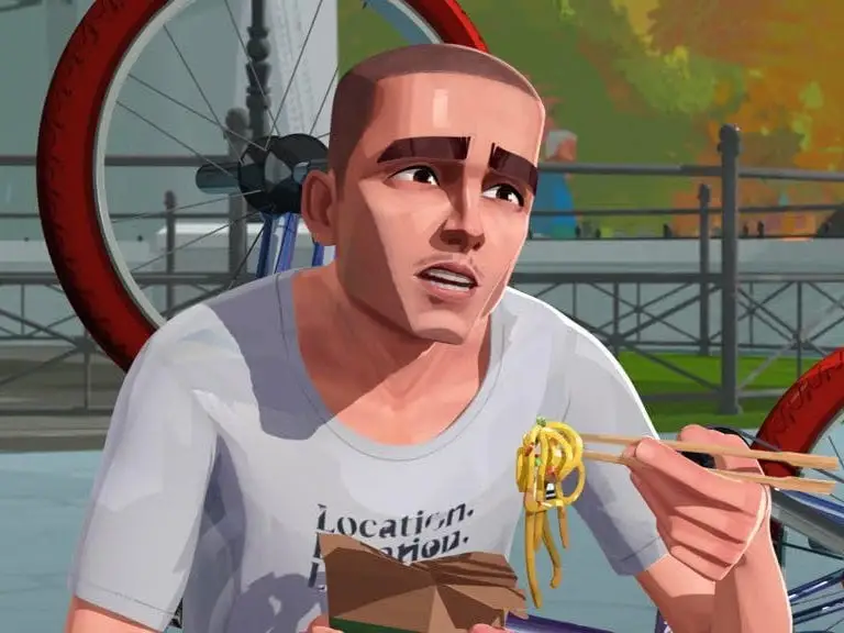 timothee chalamet in entergalactic