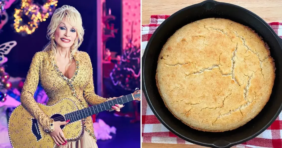 I tried Dolly Parton’s cornbread, and it was one of the easiest recipes I’ve ever made