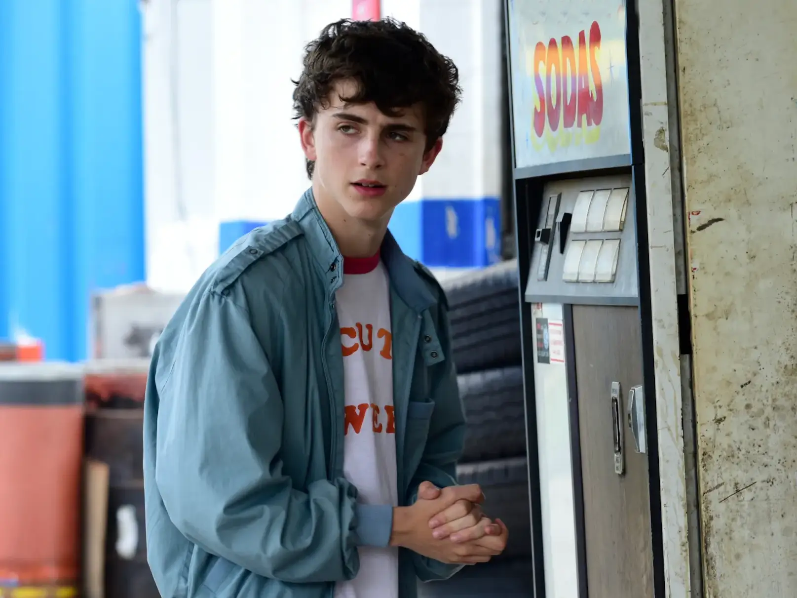 timothee chalamet in hot summer nights