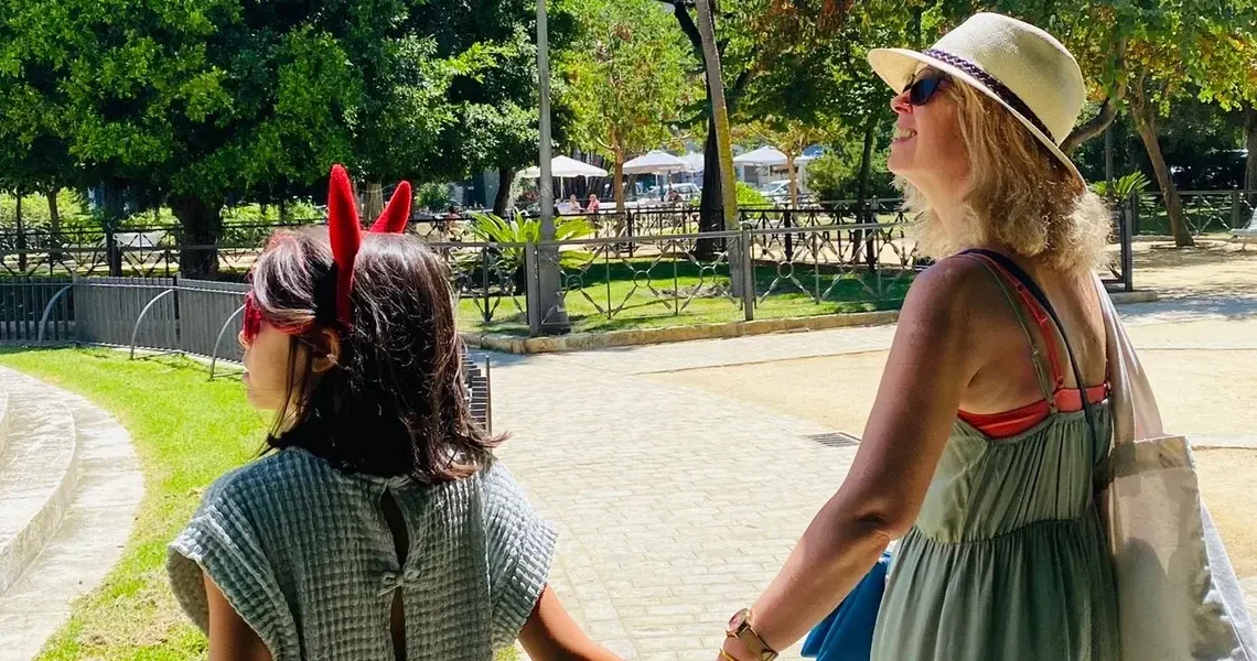 I moved back home after living abroad for 12 years. I worried it would be a step backward for my daughter and me.