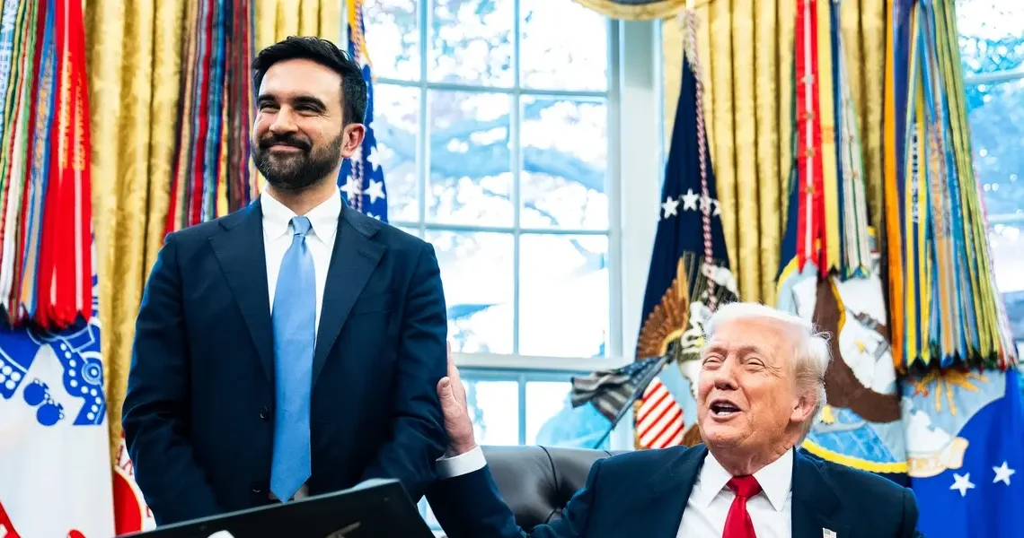 Trump says his call for a 10% credit card cap sounds like Zohran Mamdani’s idea