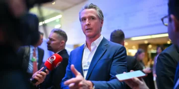 Gavin Newsom spent his Davos speech slamming Trump, saying it’s ‘the rule of Don’ in the US